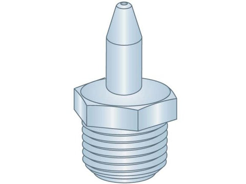 NEEDLE TYPE GREASE GUN FITTING 1/8-27 NPTF MALE THREADS