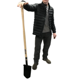 HEAVY DUTY TREE PLANTING SHOVEL, LONG HANDLE