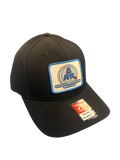 Black with patch CRR Logo Hats Flex Fit