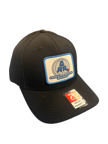 Black with patch CRR Logo Hats Flex Fit