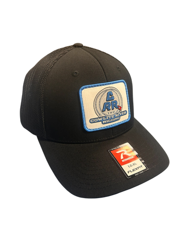 Black with patch CRR Logo Hats with Snap Back