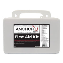 Anchor Brand 25 Person First Aid Kit, ANSI OSHA Plastic Case, Wall Mount
