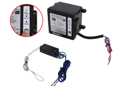 Bright Way Trailer Breakaway Kit with Charger, LED Tester, and 5 Ah Battery - Side Load