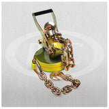 Pacific Cargo Control 2" X 27 ft. Yellow Ratchet Straps