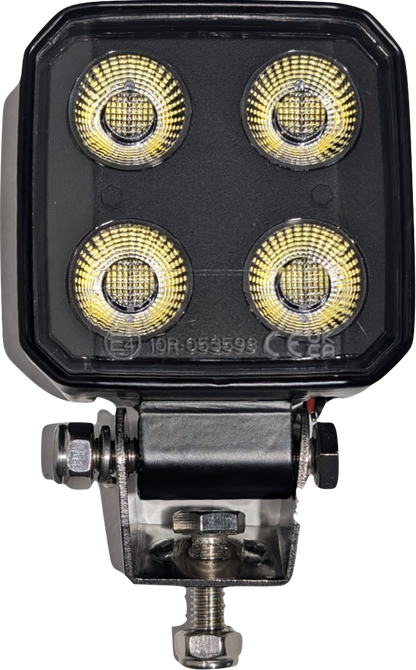 Jupiter Lighting 3" Square LED 180 Degree Flood Work Light 3370 Lumens