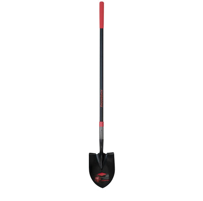 Razor-Back Shovel With Fiberglass Handle Square or Round Point