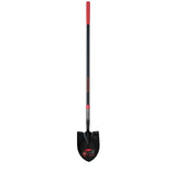 Razor-Back Shovel With Fiberglass Handle Square or Round Point