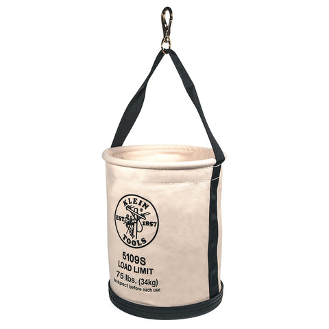 KLEIN CANVAS BOLT BUCKET WITH SWIVEL SNAP