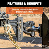 Curt Trailer Breakaway Switch Kit