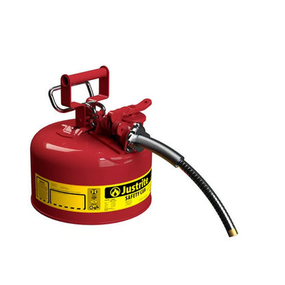 Justrite Galvanized Steel 1 Gallon Can With Funnel