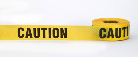 Mutual Industries Caution Danger Flagging Barricade Tape