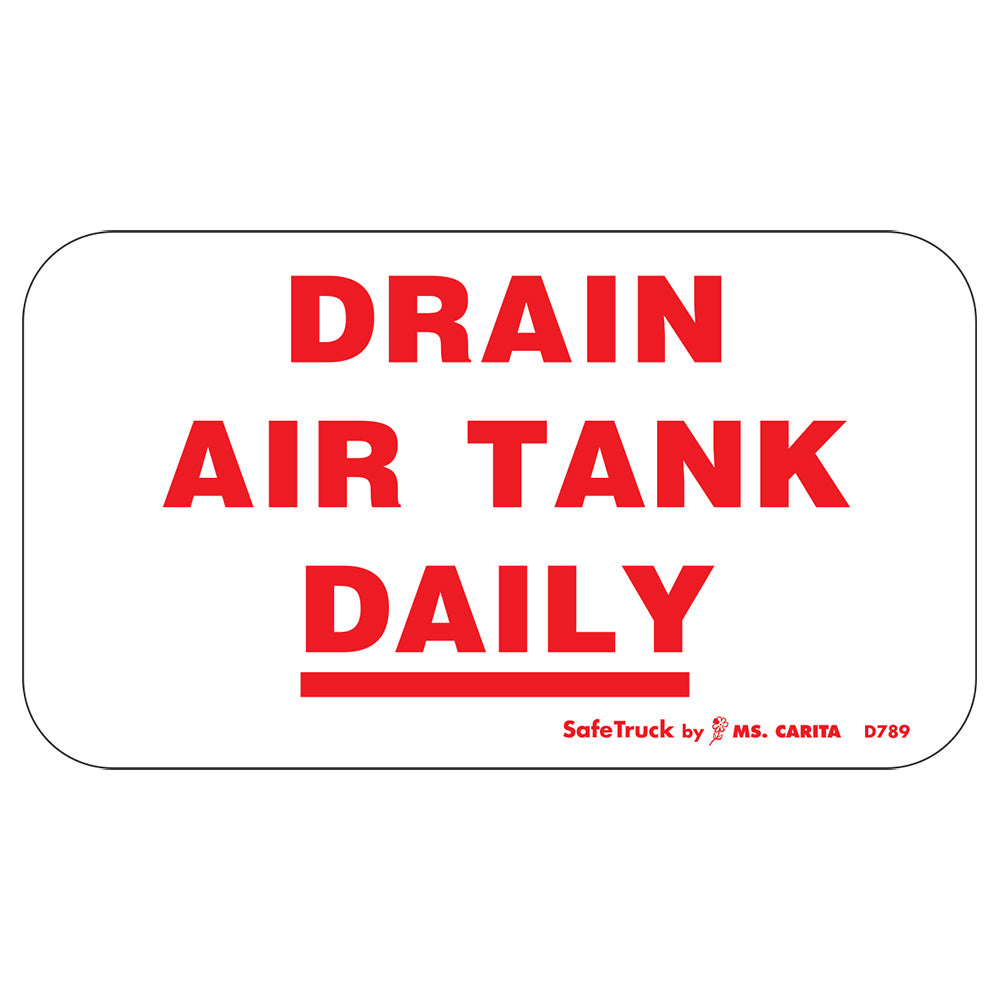 Truck Vinyl Warning Decal Stickers SafeTruck by Ms. Carita