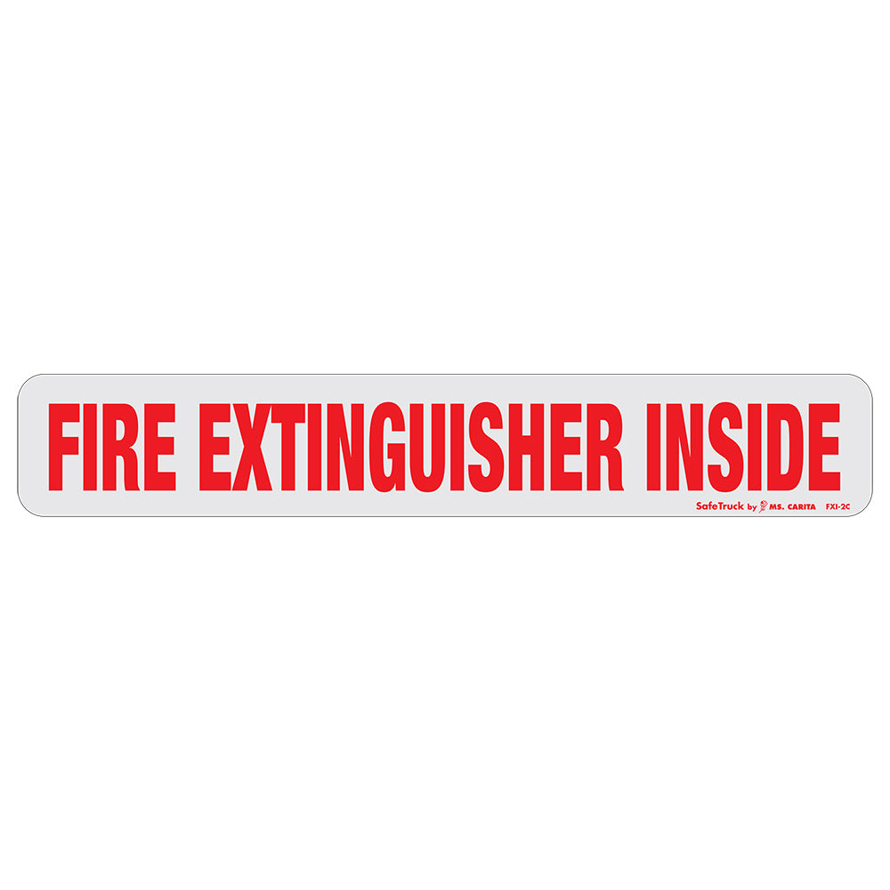 Truck Vinyl Warning Decal Stickers SafeTruck by Ms. Carita