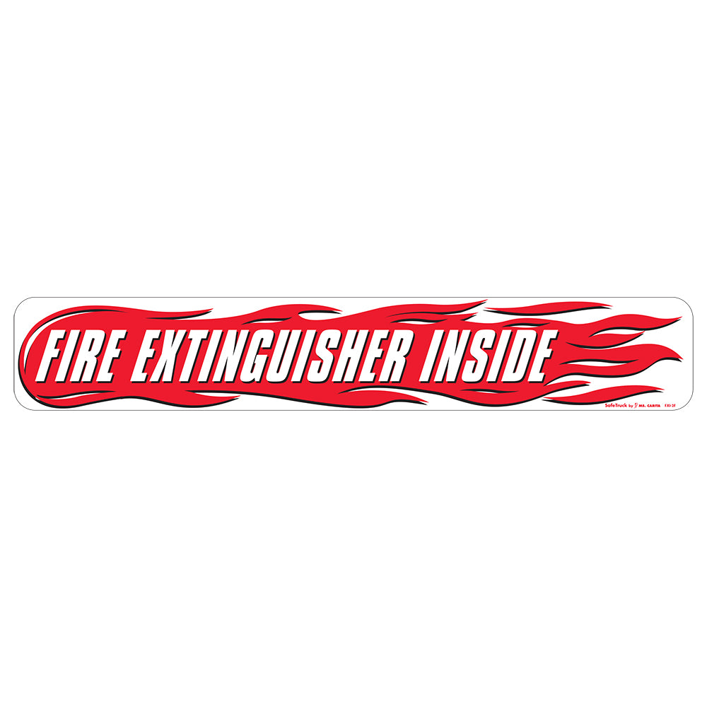 Truck Vinyl Warning Decal Stickers SafeTruck by Ms. Carita