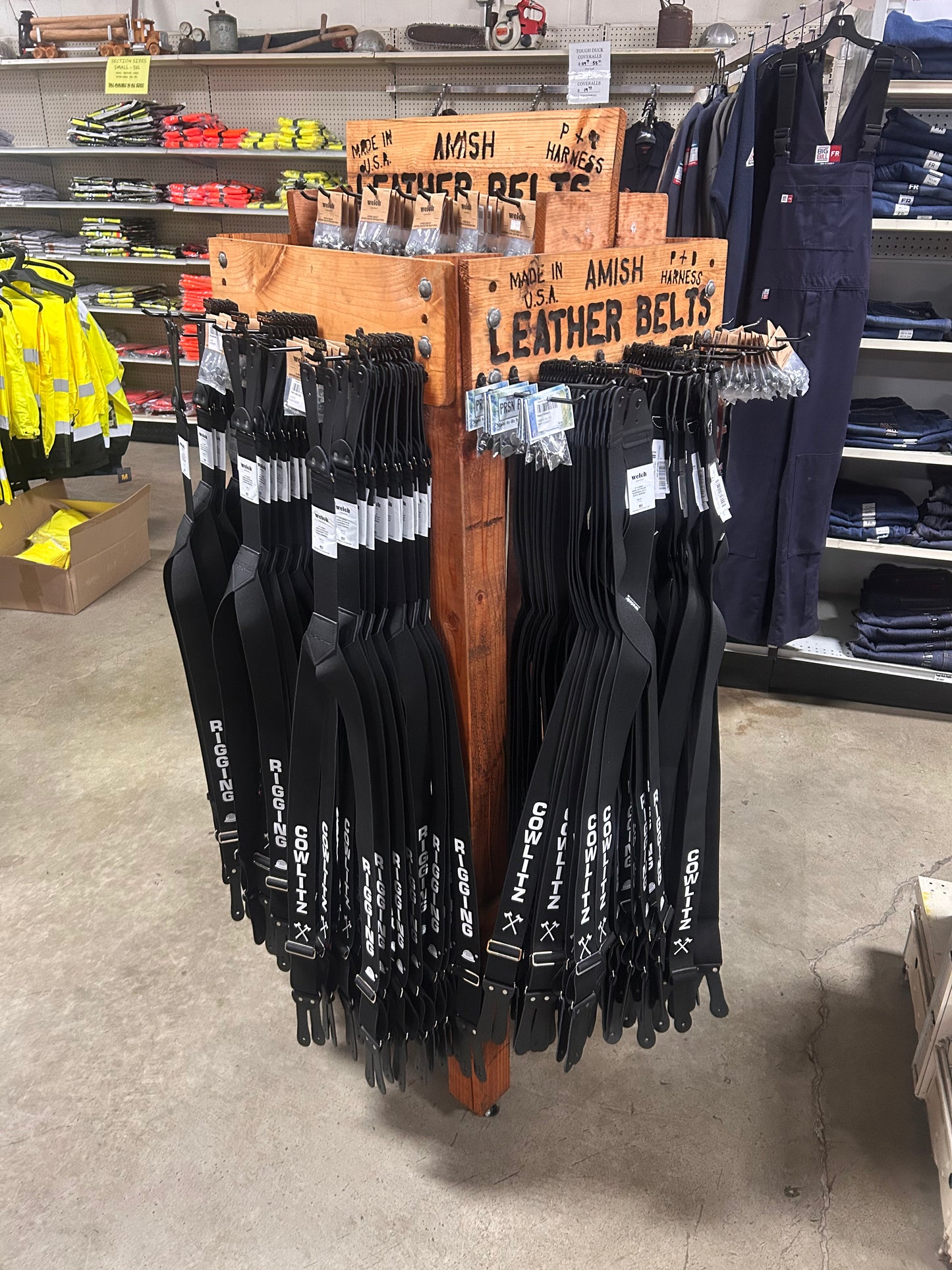 Cowlitz River Rigging Suspenders