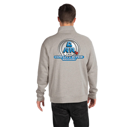 Cowlitz River Rigging logo 1/4 zip Sweatshirt