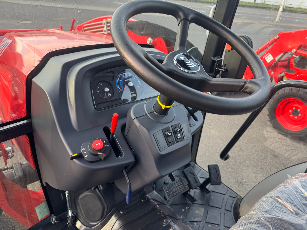 CK2620SEH CAB Kioti Tractor and KL4030C Loader