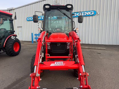 CK2620SEH CAB Kioti Tractor and KL4030C Loader