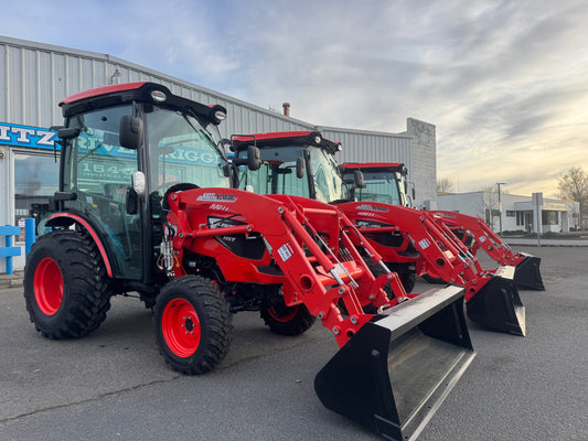 CK2620SEH CAB Kioti Tractor and KL4030C Loader