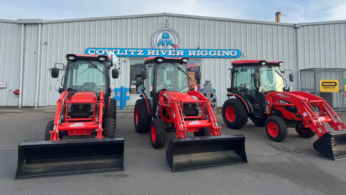 CK2620SEH CAB Kioti Tractor and KL4030C Loader