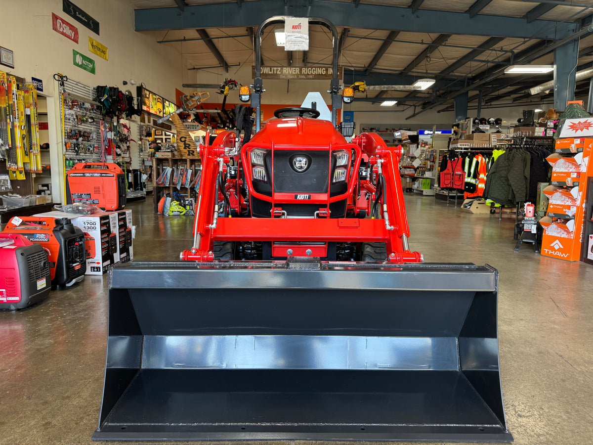 CS2230 HST Kioti Tractor and SL2530 Loader