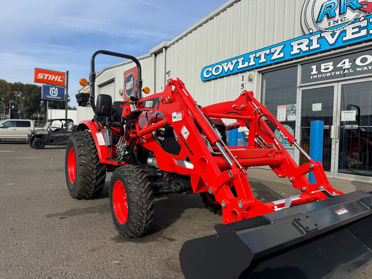 CK2640SEH Kioti Tractor and KL4040 Loader