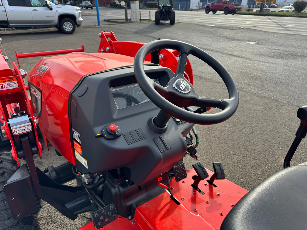 CK 3540 HST Kioti Tractor and KL4040 Loader
