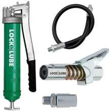LockNLube Heavy Duty Lever Grease Gun (Green)