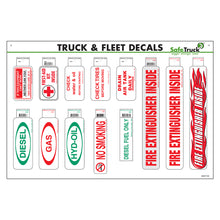 Truck Vinyl Warning Decal Stickers SafeTruck by Ms. Carita