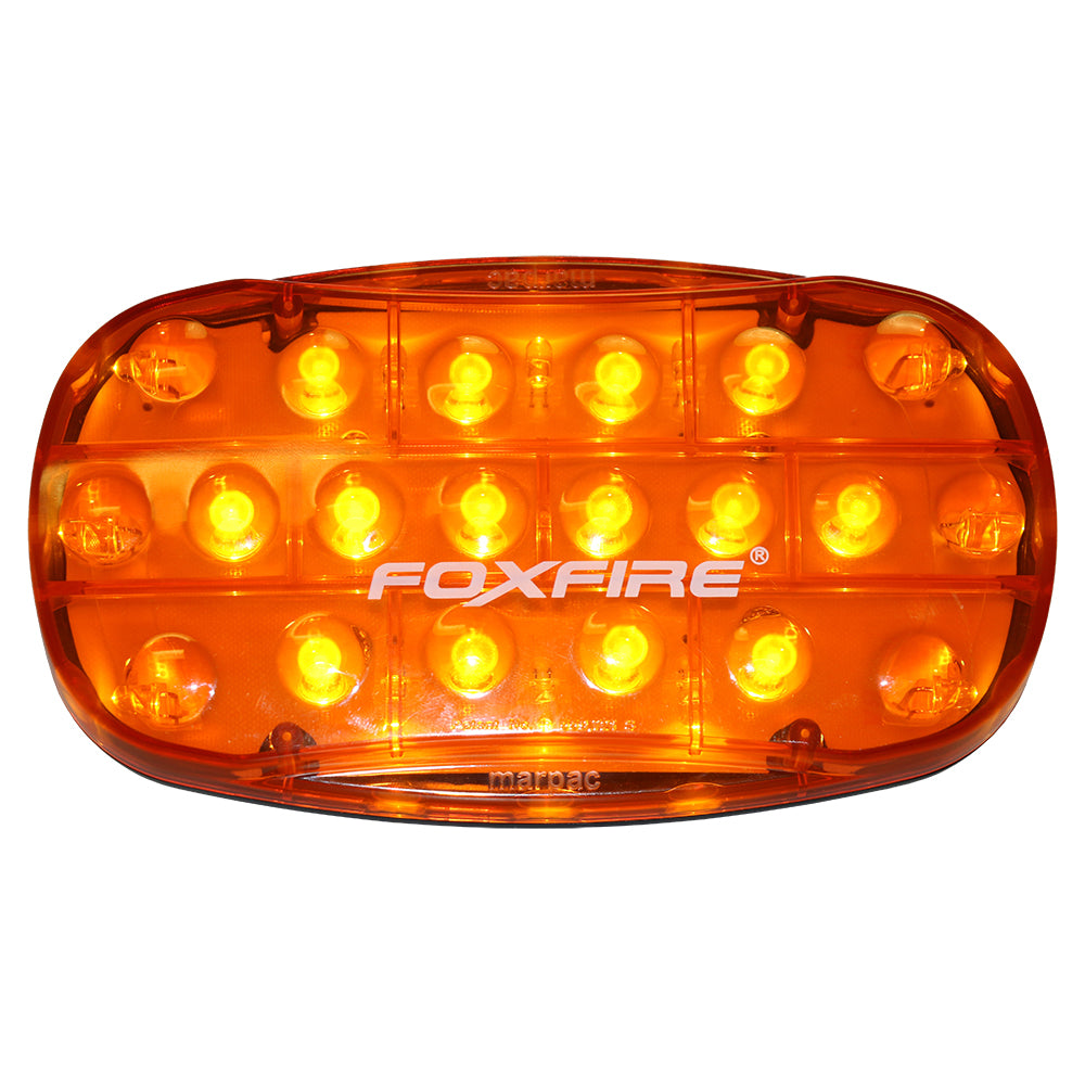 FOXFIRE LED SIGNAL LIGHT WITH MAGNETS, AMBER OR RED