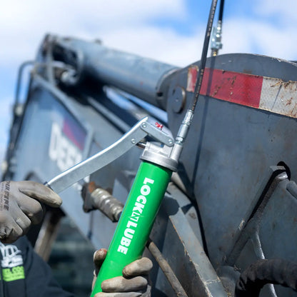 LockNLube Heavy Duty Lever Grease Gun (Green)