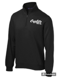 Cowlitz River Rigging logo 1/4 zip Sweatshirt