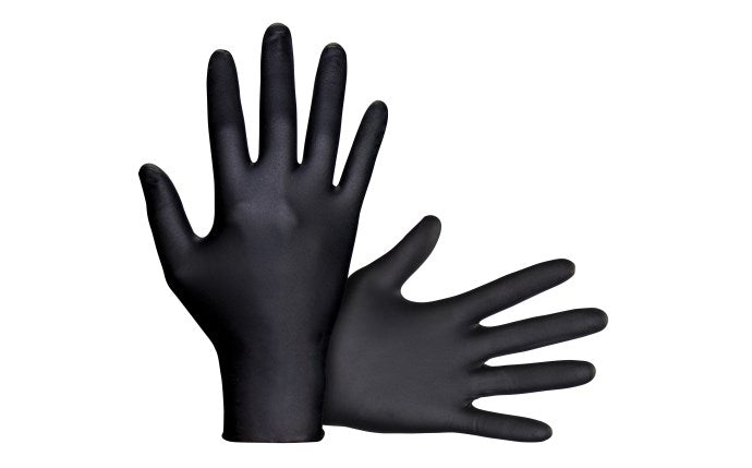 Raven Powder-Free Exam Grade Nitrile Disposable Gloves - 7 Mil - 100PK