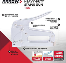 Arrow T-50 Heavy Duty Staple Gun