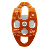 ProClimb Large Aluminum Twin Sheave Rope Pulley