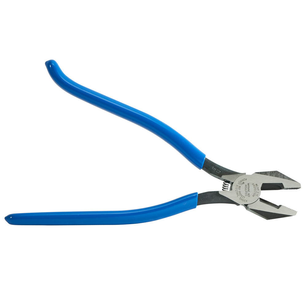 KLEIN TOOLS IRONWORKER'S PLIERS HEAVY DUTY D2000-7CST 9"