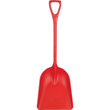 Hygienic Square Point Shovel, Polypropylene Blade Plastic Scoop