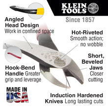 KLEIN TOOLS IRONWORKER'S DIAGONAL CUTTING PLIERS D248-9ST 9"