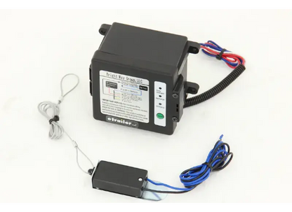 Bright Way Trailer Breakaway Kit with Charger, LED Tester, and 5 Ah Battery - Side Load