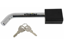 Flint Hill Goods Locking Hitch Pin for 2" and 2-1/2" Hitches - 3-1/2" - Chrome