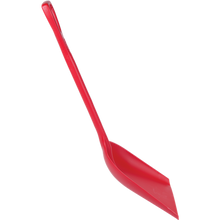 Hygienic Square Point Shovel, Polypropylene Blade Plastic Scoop