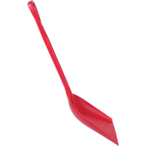 Hygienic Square Point Shovel, Polypropylene Blade Plastic Scoop