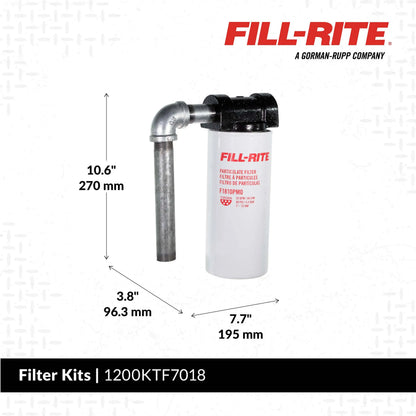 FILL-RITE Filter with 3/4" Filter Head Kit