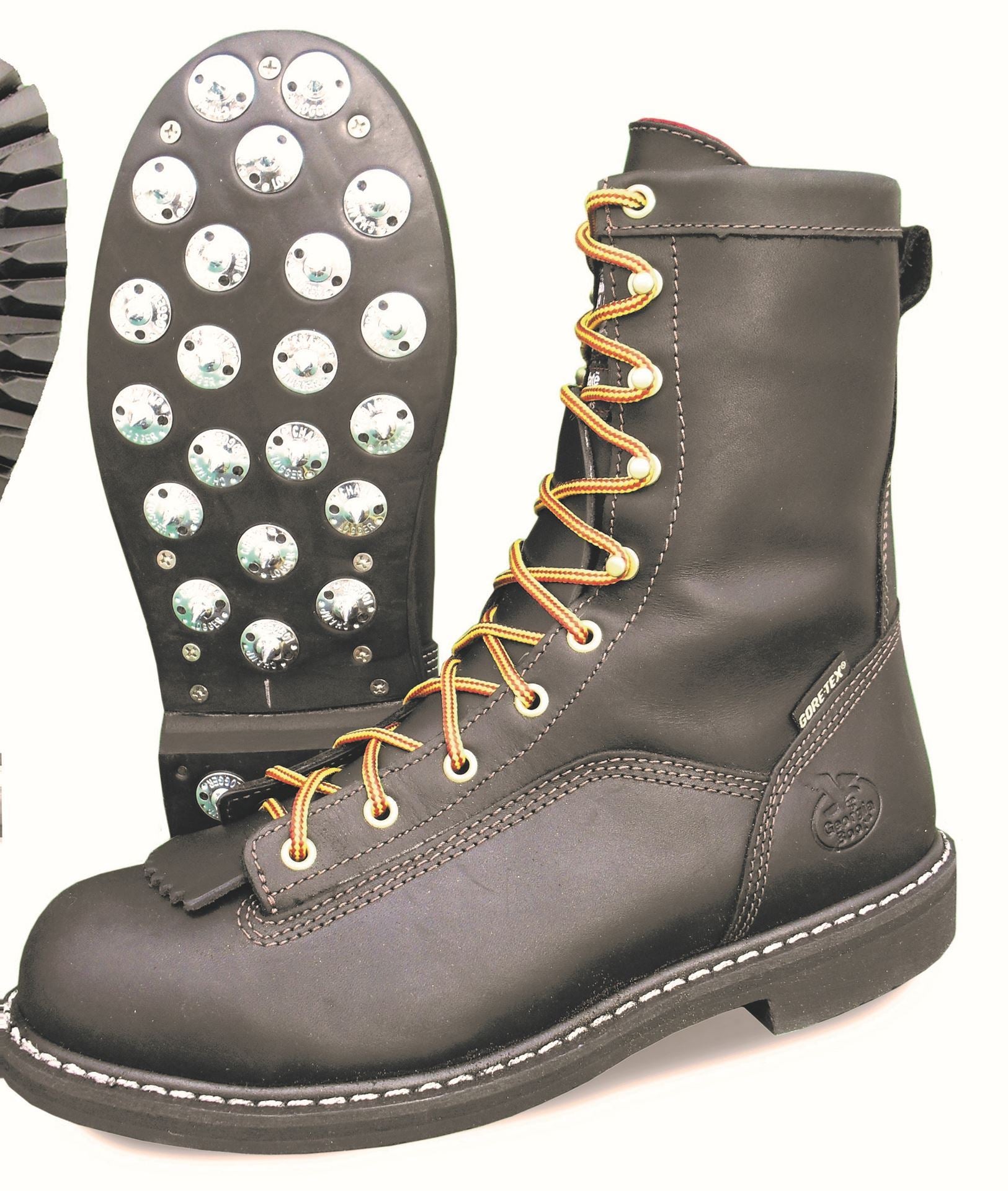 rubber logging boots