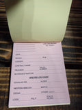 CRR LOG TRUCK LOAD RECIEPT TICKET BOOK