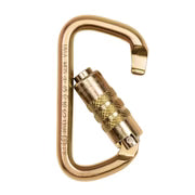 U.S. Rigging Pro Climb Steel Carabiner with Twist Lock Gate