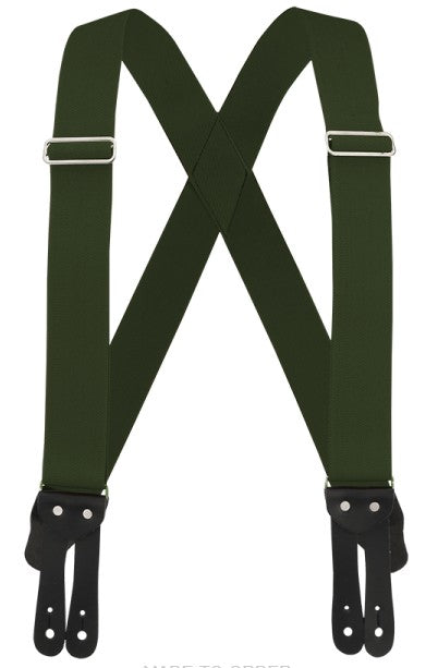 Welch Leather End Suspenders