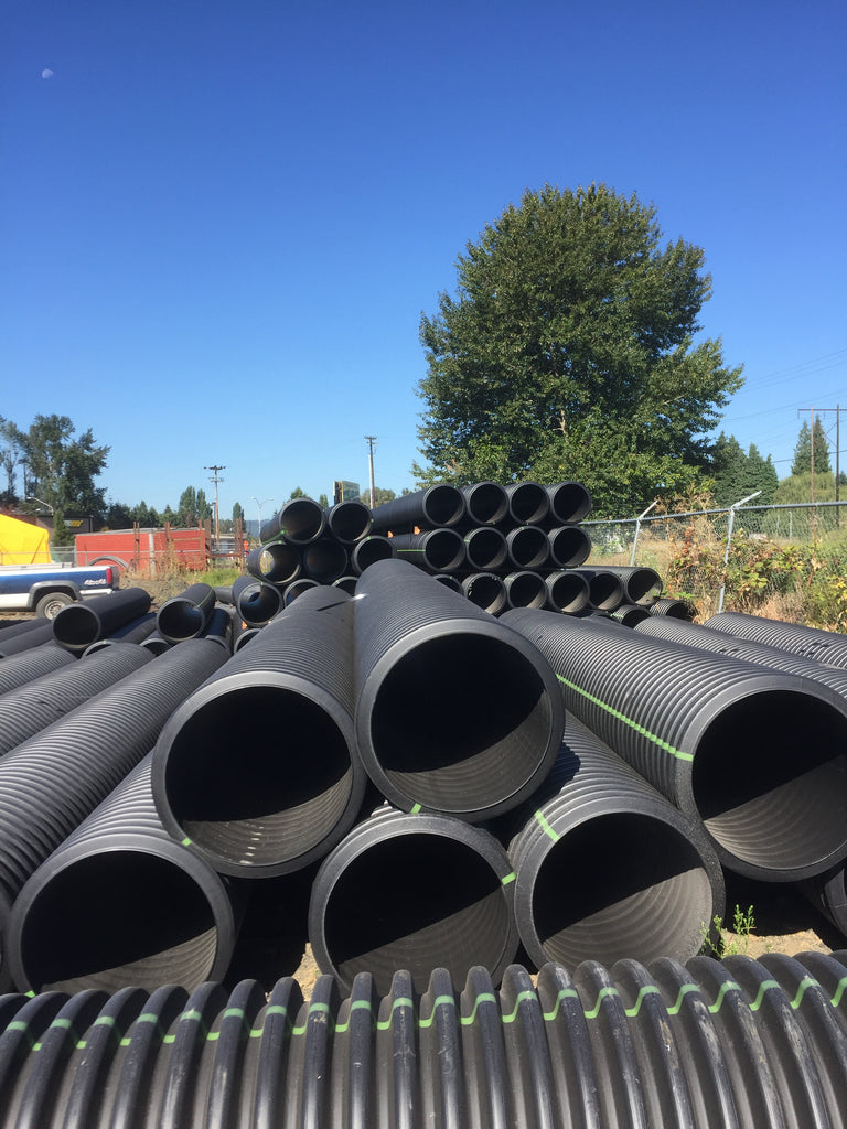 HDPE Culvert Pipe Cowlitz River Rigging