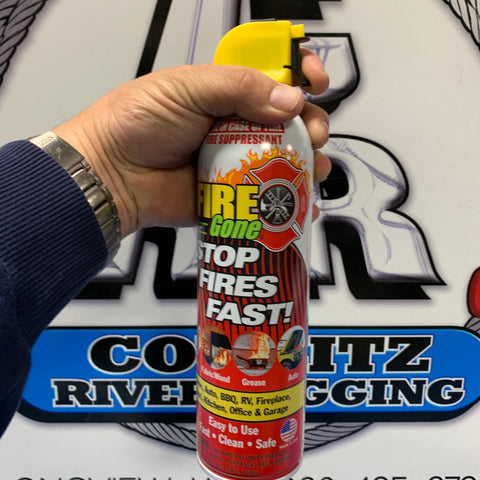 FIRE GONE FIRE SUPPRESSANT 16 OZ CAN