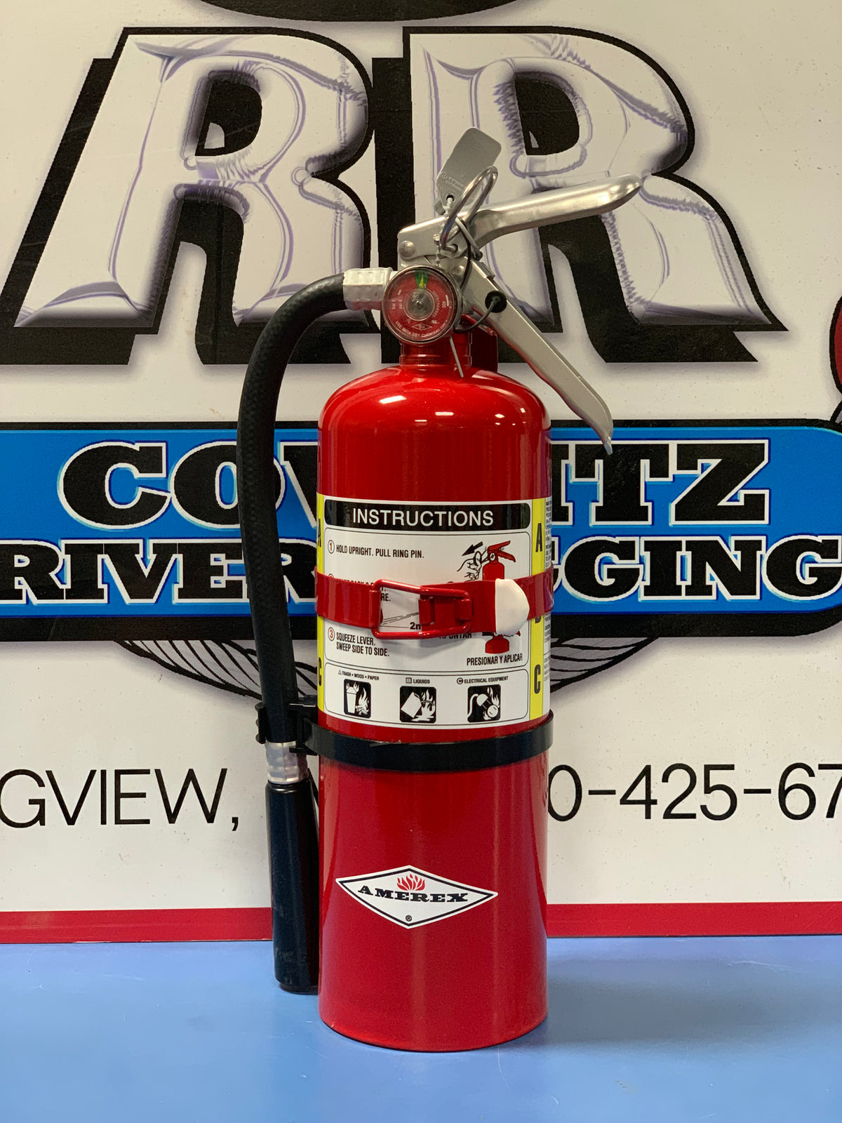 AMEREX FIRE EXTINGUISHER 2-1/2lb, 5lb OR 10lb ABC